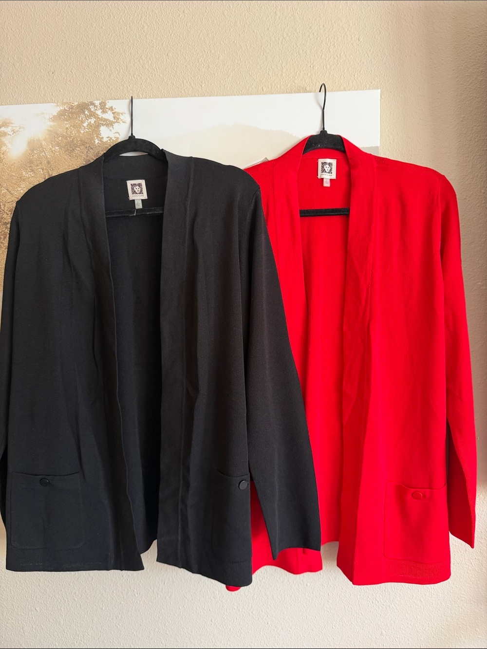 Anne Klein open front cardigan bundle